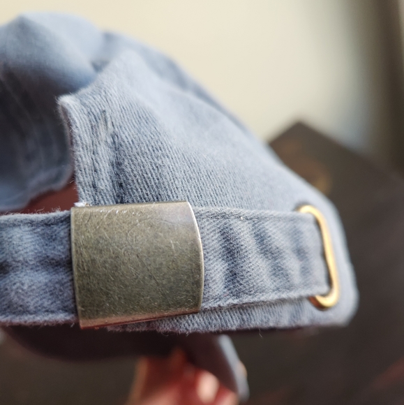 Cotton Dad Hat Hand Painted Heart - Picture 2 of 7